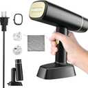 Dual Voltage(100~250V) Travel Steamer for Clothes Portable Mini with European Plug Adapter for International Travel, Europe Travel Essentials for Women, European Travel Must Haves