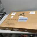 Clear Acrylic Freestanding Dog Gates for The House  Folding 3-Panel Pet Gates for Doorways, Indoor Stairs, and Hallways, Transparent Barrier for Dogs, Puppies, and Cats