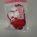 Women Lingerie Fishnet Bodysuit Sparkle Rhinestone Sexy Mesh Teddy Lingerie One Size (Christmas Red)