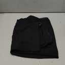 TARSE Women's Linen Harem Pants Casual Loose Drawstring Elastic Waist Summer Beach Travel Vacation with Pockets (Black)