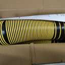5FT RV Sewer Hose Extension, EXTREME Heavy Duty 24 Mil TPE Material for Abrasion Resistance and Crush Protection, Camper Sewer Extension Hose with Caps, Yellow