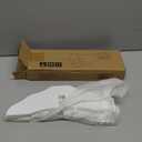 unipaws Support Feet for Wooden Pet Gate, Freestanding Dog Gate, Set of 2, Design for 0.71 inches Thickness Panel, White