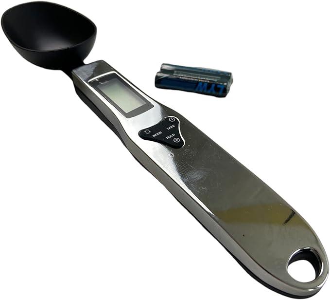 rattleware Electronic Scoop - Weighing, Dosing, Batteries Included
