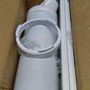 Upgraded Portable Air Conditioner Window Vent Kit, With 5.9 Exhaust Hose, 4 Slide Seal Plates, Universal Coupler, Adjustable AC Vent Kit Ducting Universal for Horizontal & Vertical Windows