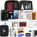 Ski/Snowboard Wax Kit, Ski Tuning & Waxing Kit with Wax Iron, Complete Basic Wax Set - Professional Tuning Equipment, All Temperature Wax, Base Cleaner, Brush, Wax Scraper, P-tex, Tuning Stone