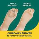 2 x Dr. Scholl's CALLUS REMOVER Seal & Heal Bandage with Hydrogel Technology, 4ct // Removes Calluses Fast And Provides Cushioning Protection Against Shoe Pressure And Friction For All-Day Pain Relief