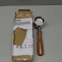 51mm Portafilter 2 Ears with Double Spout Compatible for Delonghi ECP3420/ ECP3630/ ECP3120/ EC260/ ECP35.31 | Filter Basket Included with Wooden Handle