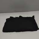 Womens Maxi A-line Long Skirt Casual 2026 Elastic High Waist Flowy Skirts with Pockets (Black, S)