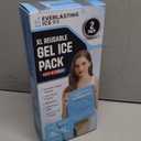 Reusable Ice Pack for Injuries | 11" x 14.5" - 2 Pack XL | Hot & Cold Pack | Large Ice Pack for Back Pain Relief, Soft Ice Packs Reusable, Flexible When Frozen