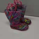 Western Chief Kids Lighted Rain Boots for Kids (Toddler/Little Kid) - Textured Rubber Mud-Guard, Size 7