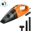 Vanleonet Handheld Car Vacuum Cleaner,Portable Handheld Car Vacuum Cleaner Lightweight W/ 16ft Cord,DC 12V High Power Small Hand held Vacuum Cleaner with Multi Accessories, Dust Busters for Car Home