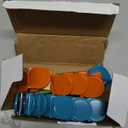 Magnetic Clips 21 Pack, Heavy Duty Colored Metal Clips for Fridge, Whiteboard, Photos, Classroom Supplies (Multicolor)