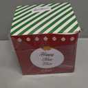 4.5 Inch Green Velvet Ribbon Gift Bow Decorative Bows, Premade Christmas Bows for Gift Wrapping Self Adhesive, Wrapping Bows for Presents, Party Favor, Holiday, Wedding, Birthday-12 Counts