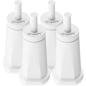 Water Filter for Breville Espresso Machine: 4 Pack Water Filters Replacement Compatible with Breville Barista Touch BES880 Barista Pro BES878 Oracle Touch BES990 BES980 Dual Boiler BES920