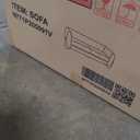 Christopher Knight Home Almab 82 Inches Sofa Couch, Cozy Boucle Upholstered 3-Seater Sofa, Wood Frame Couch, Comfy Couches for Living Room and Office, Modern Sofa, Lounge Seating, Almond