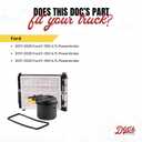 Doc's Diesel Fuel Filter DFD4625 | Compatible with Ford 6.7L Powerstroke F250, F350, F450 2017+ | Replaces FD4625