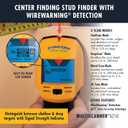 Zircon MultiScanner A250 All-in-One Stud Finder & Wall Scanner — Metal Detector + Live AC Wire Scanner with ACT, SpotLite Pointer & 4 Scan Modes