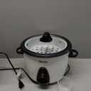Aroma Housewares ARC-360-NGP 20-Cup Pot-Style Rice Cooker & Food Steamer, White (10-Cup (Uncooked))