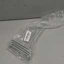 uxcell 4Pcs Wine Glass Rack, 10.43 Inch Iron Wine Glasses Rack Under Cabinet Stemware Rack - Wall Mountable Wine Glass Holder Storage Hanger for Bars Coffee Restaurants Kitchens, Silver