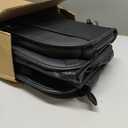 2 Pack Leather Car Backseat Organizer with Foldable Table Tray, Garbage Bag Hook, Protector Kick Mats for Kids, 8 Large-Capacity Pocket, Universal Car Seat Protector for Kids, Pets & Travel