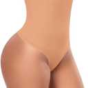 Tummy Control Thong Shapewear for Women High Waisted Body Shaper Panties Shaping Thong Girdle Underwear Size S