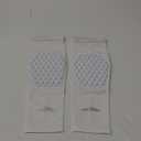 COOLOMG Padded Arm Sleeves Compression Elbow Pads for Volleyball Basketball Football Youth Kids Adult White M