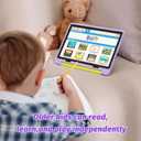 URAO Kids Tablet, Android 15 Tablet for Kids 10 inch Octa-Core with Case, 20GB RAM 64GB ROM 1TB TF Card Expandable for Toddler Children, Parental Control, Dual Camera, WiFi,Gift
