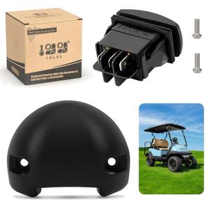 10L0L Golf Cart Forward Reverse Switch Compatible with Club Car DS/Precedent(1996-up)/Onward/Tempo 48V Electric Golf Cart Models, FWD REV Rocker Switch Replaces OEM# 101856001 101856002