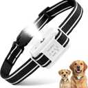 Citronella Dog Bark Collar, Dog Bark Collar for Large Medium Small Dogs, Bark Collar with Adjustable Spray & Sensitivity, Rechargeable Anti-Bark Collar for Dogs with Safe, 2 Collar Straps(White)