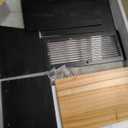 LOHASOK Bread Box for Kitchen Countertop Large Bread Box Farmhouse Bread Container Bread Storage with Window Bread Holder Black