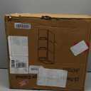 3 Drawers Slim Bathroom Storage Cabinet Dresser, Narrow Plastic Rolling Cart Organizer with Drawers, for Small Spaces, Kitchen, Laundry, Office, Bedroom, White (7.5"x16.5"xx22.2"(3-Drawer))