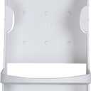 Iron Board Laundry Room Organization and Storage with Hooks, White