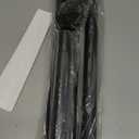 Closet Rods for Hanging Clothes, 18 to 63 Adjustable Closet Rod, Heavy Duty Closet Rod with Stainless Steel, Hanging Closet Rod for Laundry Rooms, RVs, Wardrobes, Black, 2PC