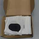 120 Pcs Adhesive Eye Patches, Eye Patches for Adults Pad Disposable Eyepatch Latex Free Adhesive Bandages for Adult(3.3 x 2.3 Inches,Black)