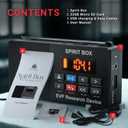Spirit Box Kit Compact Ghost Hunting Equipment with Fast Sweep & 6+ Hours Use of EVP Recording, 32GB Card Included