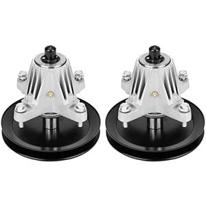 AEagle Mower Deck Spindle Pulley for MTD Cub Cadet 46" Deck XT1-LT46 XT2-LX46 KH KW FAB Mower 918-06977A 918-06977 2 Pack