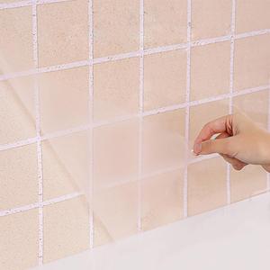 CiCiwind 17.7" x 26.25' Clear Glossy Self Adhesive Film Covering Removable Protective Film Contact Paper Shelf Drawer Liner Transfer Tape Roll