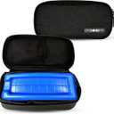 Insulin Cooler Travel Case - Travel Bag with Ice Pack for Diabetic Pens, Medical Cooler Bag with Pocket for Pen Tips - Up to 12 Hour Chill Time (Black)