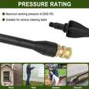Pressure Washer Replacement Spray Wand # 308494075, Compatible with Ryobi RY14122, RY141600, RY141612,BM80721SB, PS141913, PS141955