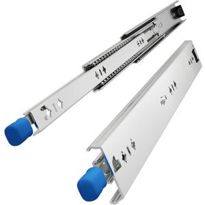 VADANIA #D53 24" Heavy Duty Locking Drawer Slide with Lock, 1-Pair