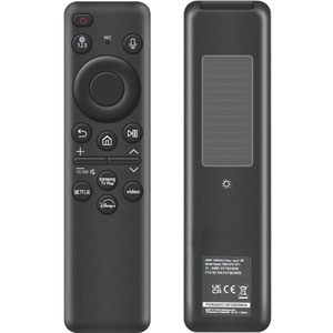 Rechargeable Voice Remote for Samsung Smart TVs, Replacement for 2019–2025 Samsung TV Remote Control with Solar Charging and Voice Search. 2Year .