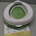 MCGMITT Portable Potty for Kids Travel - Foldable Training Toilet Chair for Toddler Girls with Storage Bags, Potty Training Toilet for Outdoor and Indoor Easy to Clean(Green)