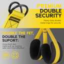 HOXWC Pull Up Assistance Bands, Adjustable Heavy Duty Resistance Band for Pull Up, 3 Pull Up Bands, Comfortable Fabric Feet/Knee Rest, Assistance Bands for Pull-Up, Home Fitness, Body Stretching