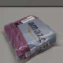 For United Airlines Foldable Carry on Bag 22x14x9 Travel Duffel Bag Packable luggage Duffle for Women and Men 40L (Dark Purple)