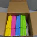 Deekin 12 Pcs Double Sided Geoboard Mathematical Kids Geoboards with Rubber Bands Math Manipulatives Toy for Geometry, 6.9 x 6.3 Inches Classroom Back to School