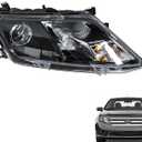 munirater Headlight Passenger Side Replacement for Fusion 2010-2012