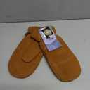 SKYDEER Premium Full Deerskin Suede Leather Soft Winter Mittens, Extra Warm 100G 3M Thinsulate, Thermal Insulated (SD3671M), XL