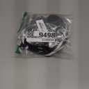 Blooming Jelly Womens High Waisted Bikini Set Tie Knot High Rise Two Piece Swimsuits Bathing Suits (Small, New Colorblock Black)