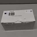 BYASKZIV Ultrasonic Jewelry Cleaner, 48KHz Ultrasonic Cleaner Machine for Jewelry, Eyeglasses, Rings, Watch Strap, Dentures-Dual Cleaning Modes, 304 Stainless Steel Tank (White)