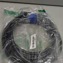 25FT High Pressure Washer Extension Hose 1/4" inch M22-14mm/15mm Fittings Kink Resistant Power Washer Replacement Hose For Most Brand 5800PSI